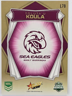 NRL 2026 League Heroes | Luminous | #L78 | Toluta’u Koula | Manly Sea Eagles