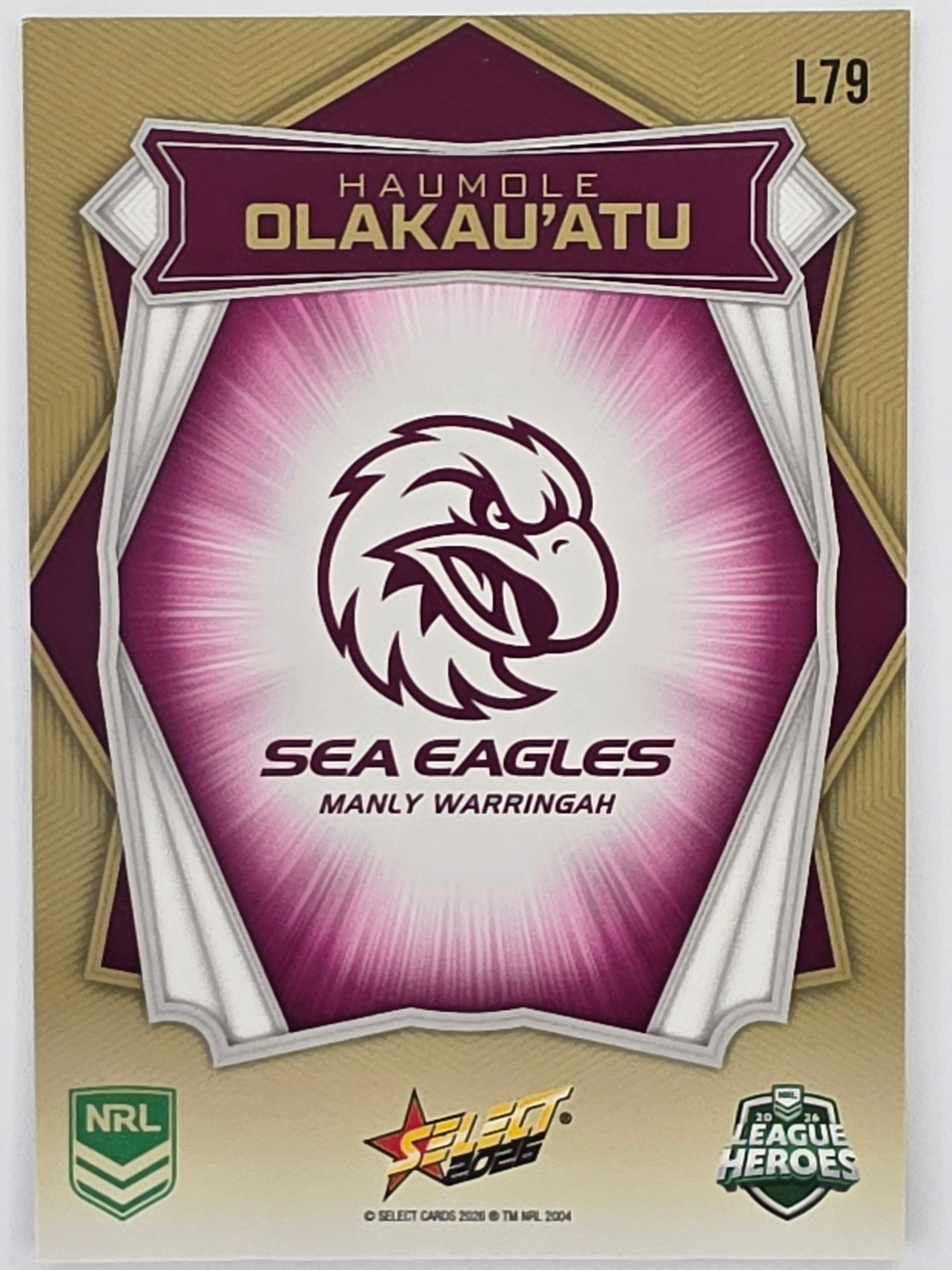 NRL 2026 League Heroes | Luminous | #L79 | Haumole Olakau’atu | Manly Sea Eagles