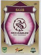 NRL 2026 League Heroes | Luminous | #L81 | Jason Saab | Manly Sea Eagles