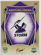 NRL 2026 League Heroes | Luminous | #L85 | Nelson Asofa-Solomona | Melbourne Storm