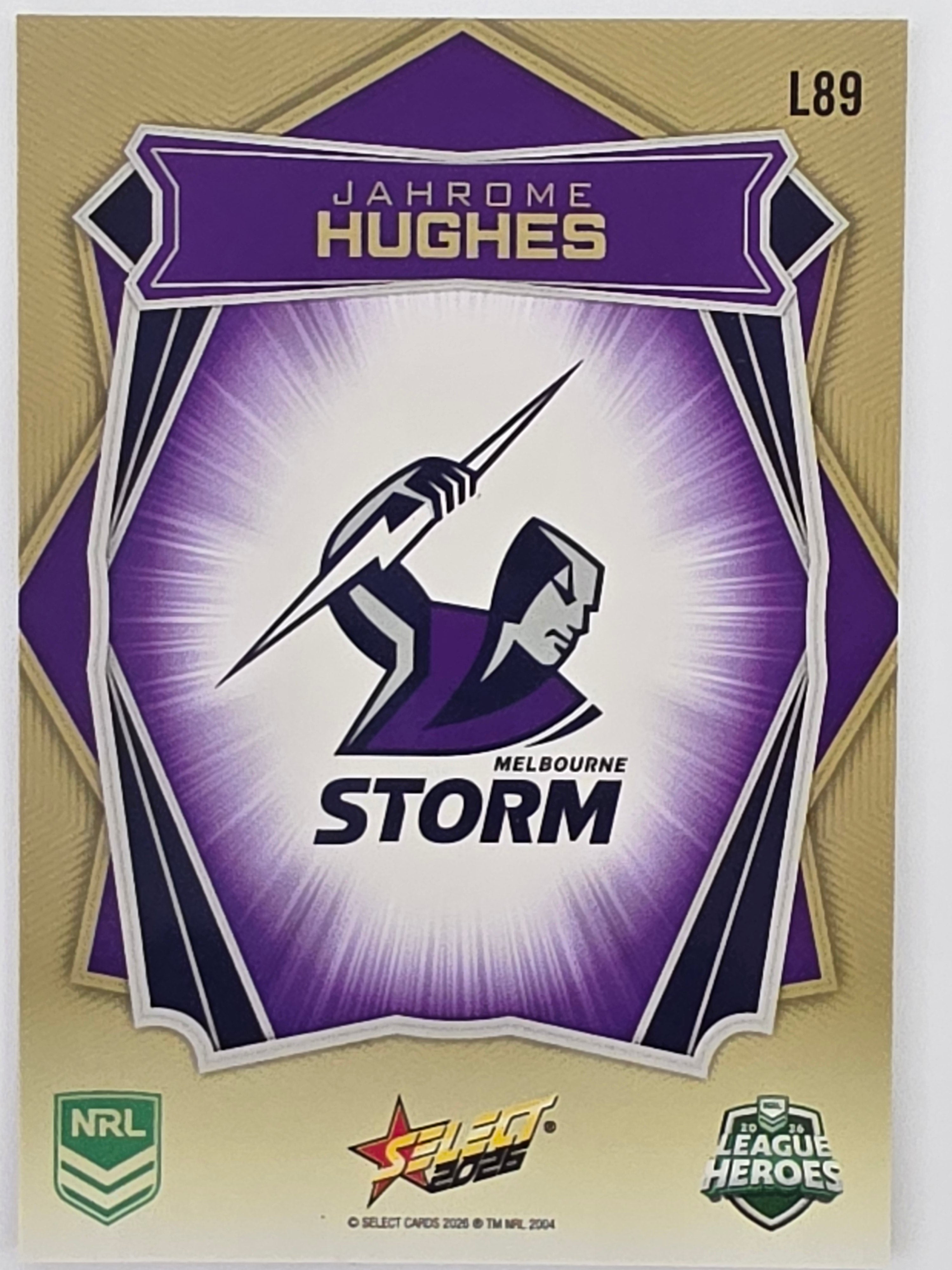 NRL 2026 League Heroes | Luminous | #L89 | Jahrome Hughes | Melbourne Storm
