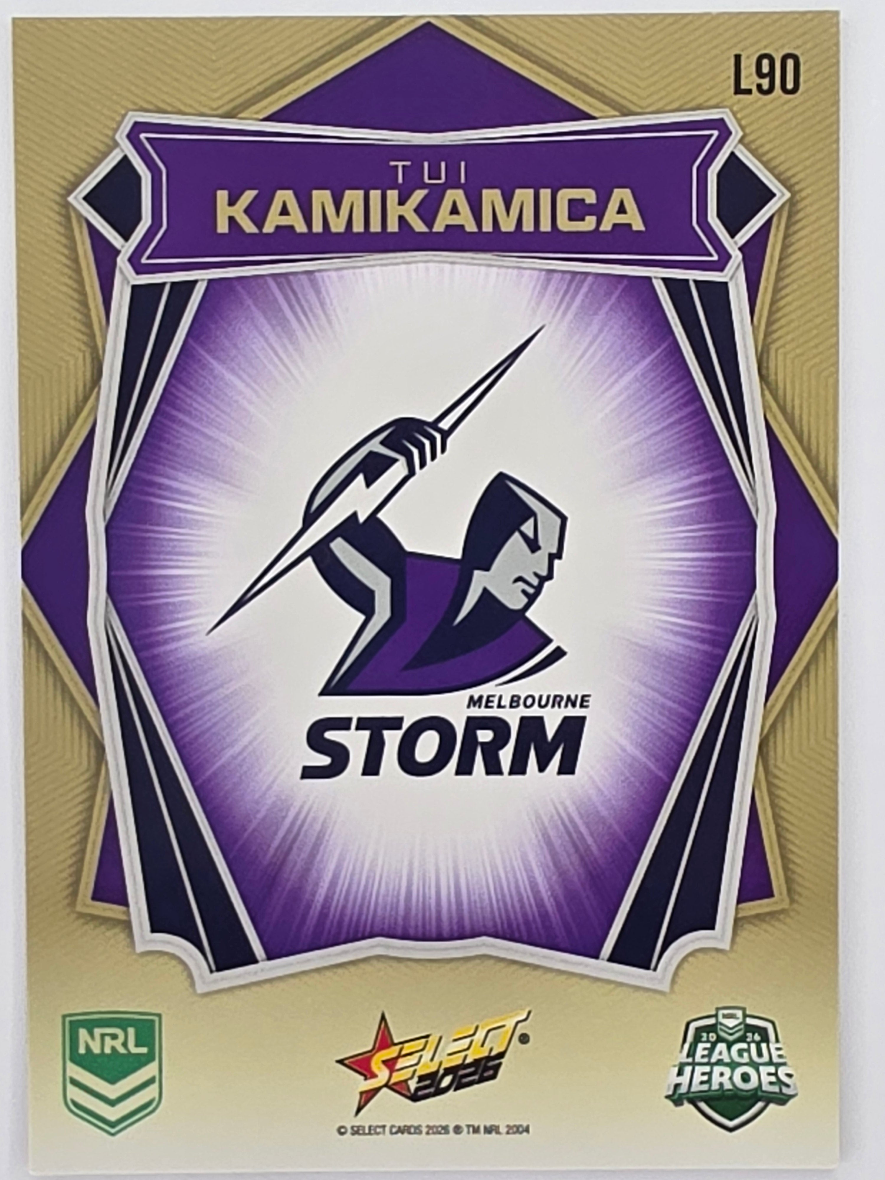 NRL 2026 League Heroes | Luminous | #L90 | Tui Kamikamica | Melbourne Storm