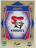 NRL 2026 League Heroes | Luminous | #L106 | Jacob Saifiti | Newcastle Knights