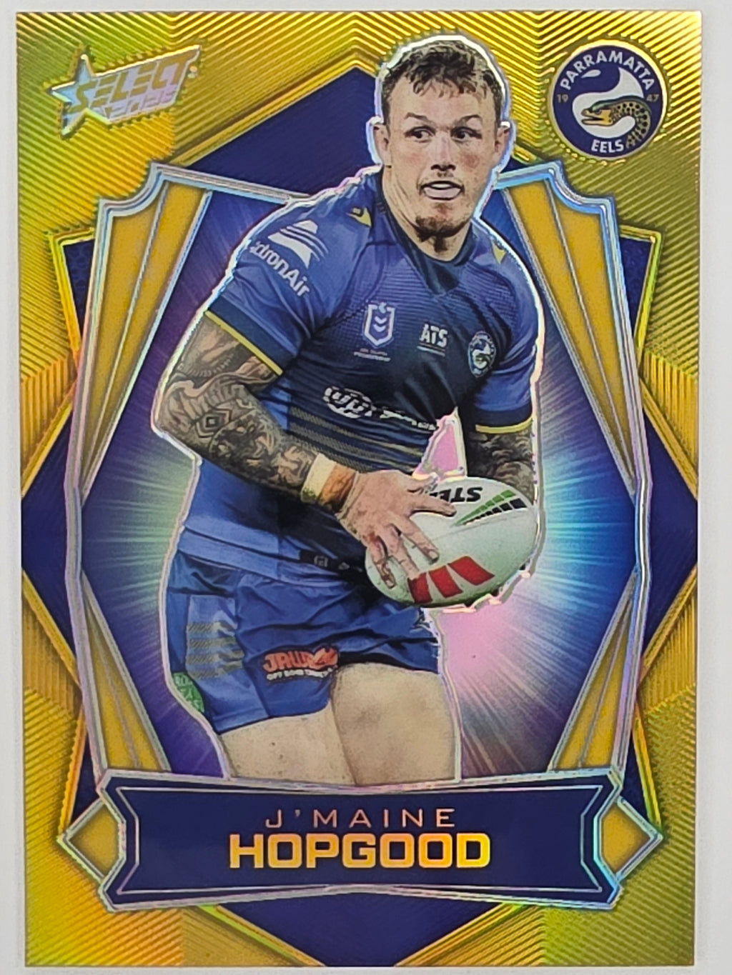 NRL 2026 League Heroes | Luminous | #L122 | J’maine Hopgood | Parramatta Eels