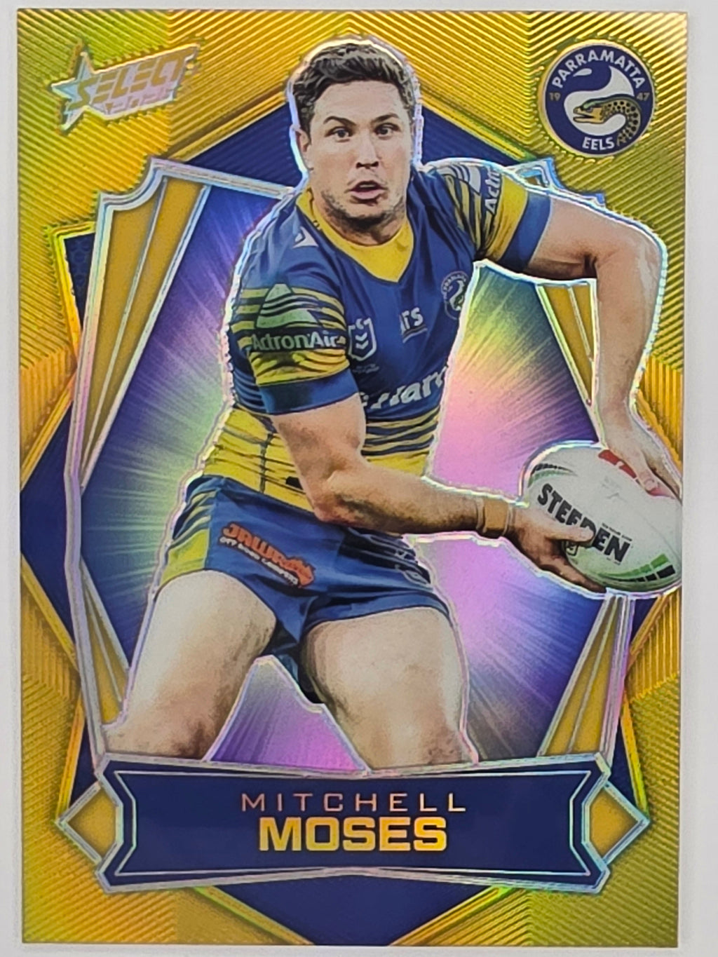 NRL 2026 League Heroes | Luminous | #L126 | Mitchell Moses | Parramatta Eels
