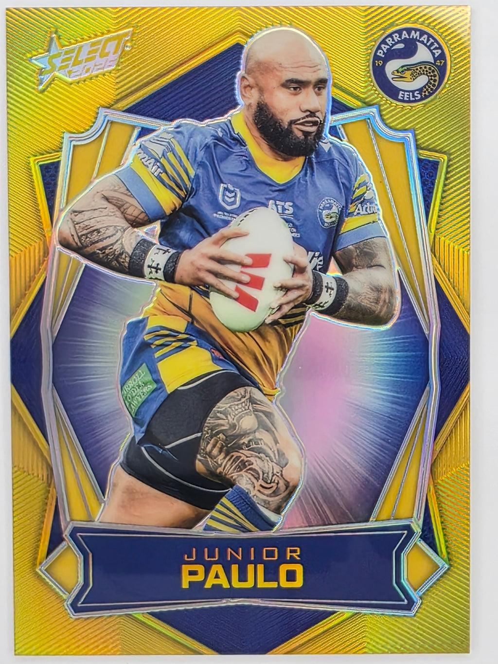 NRL 2026 League Heroes | Luminous | #L127 | Junior Paulo | Parramatta Eels