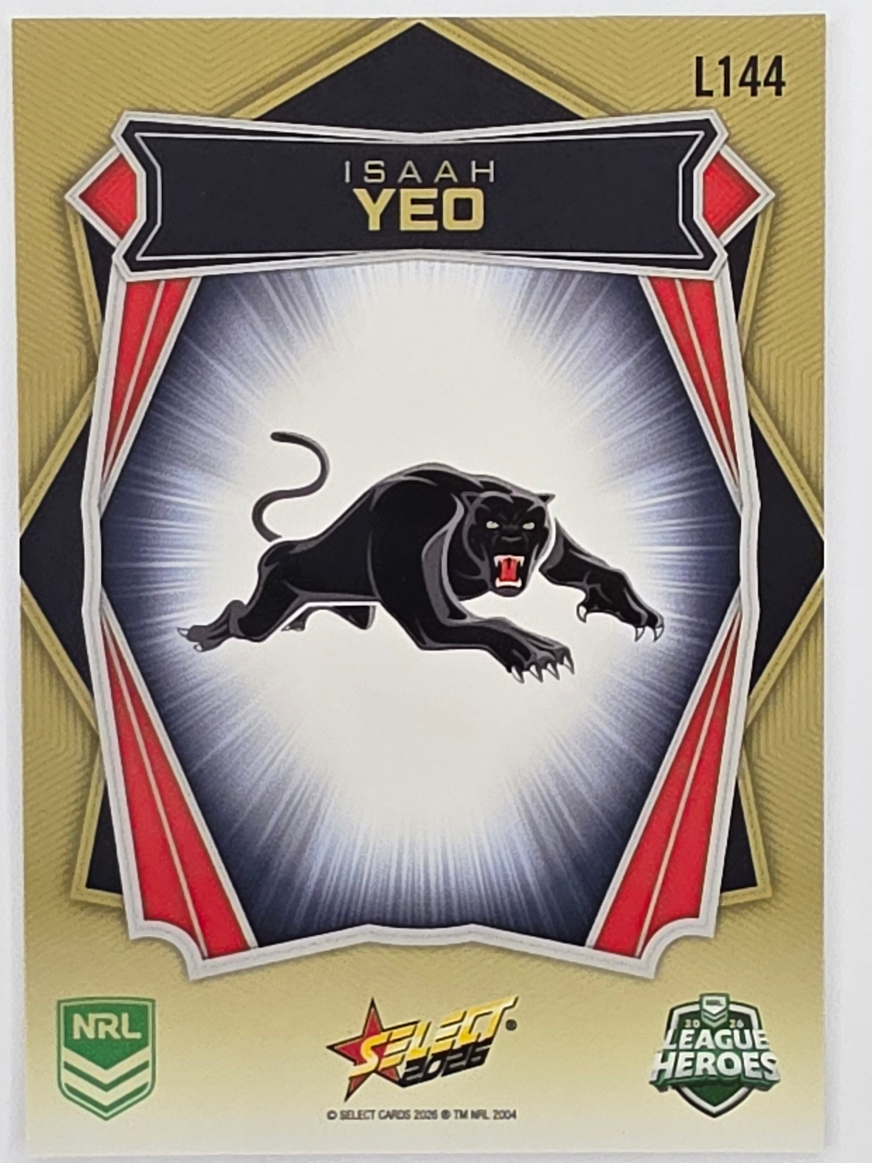 NRL 2026 League Heroes | Luminous | #L144 | Isaah Yeo | Penrith Panthers