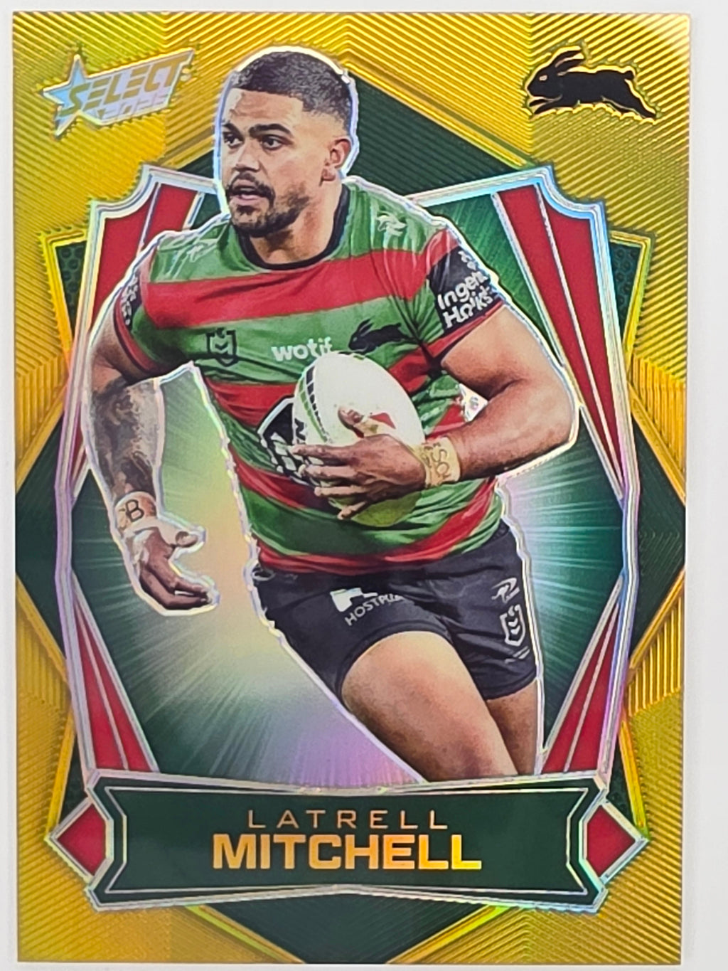 NRL 2026 League Heroes | Luminous | #L152 | Latrell Mitchell | South Sydney Rabbitohs