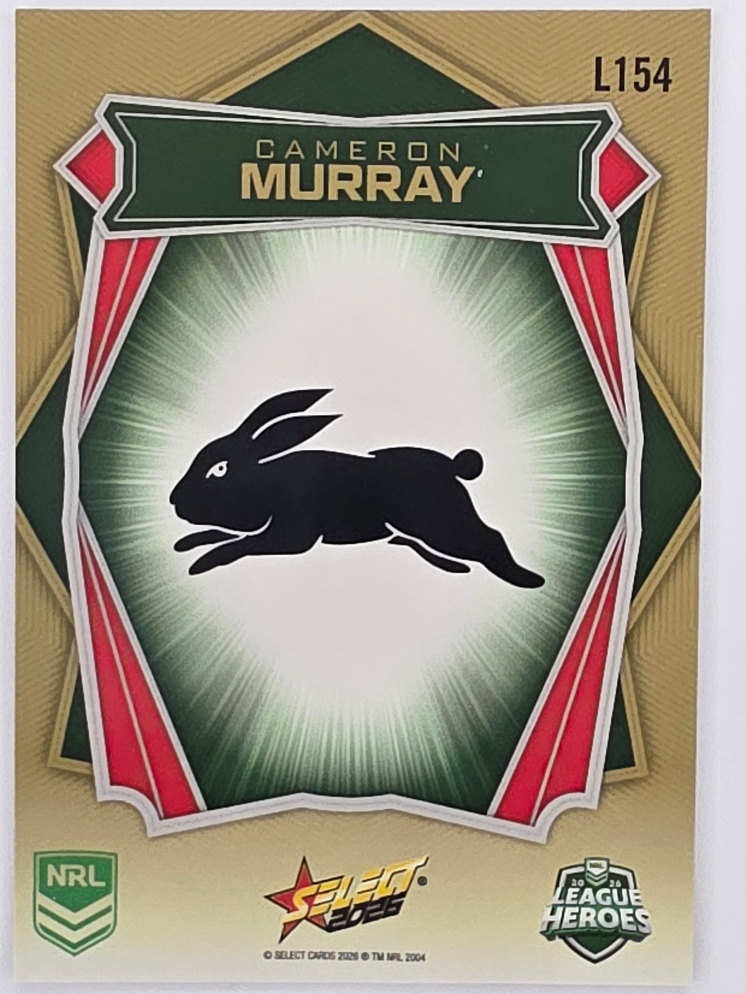 NRL 2026 League Heroes | Luminous | #L154 | Cameron Murray | South Sydney Rabbitohs