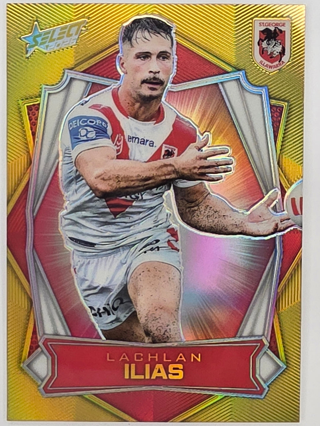 NRL 2026 League Heroes | Luminous | #L162 | Lachlan Ilias | St George Dragons
