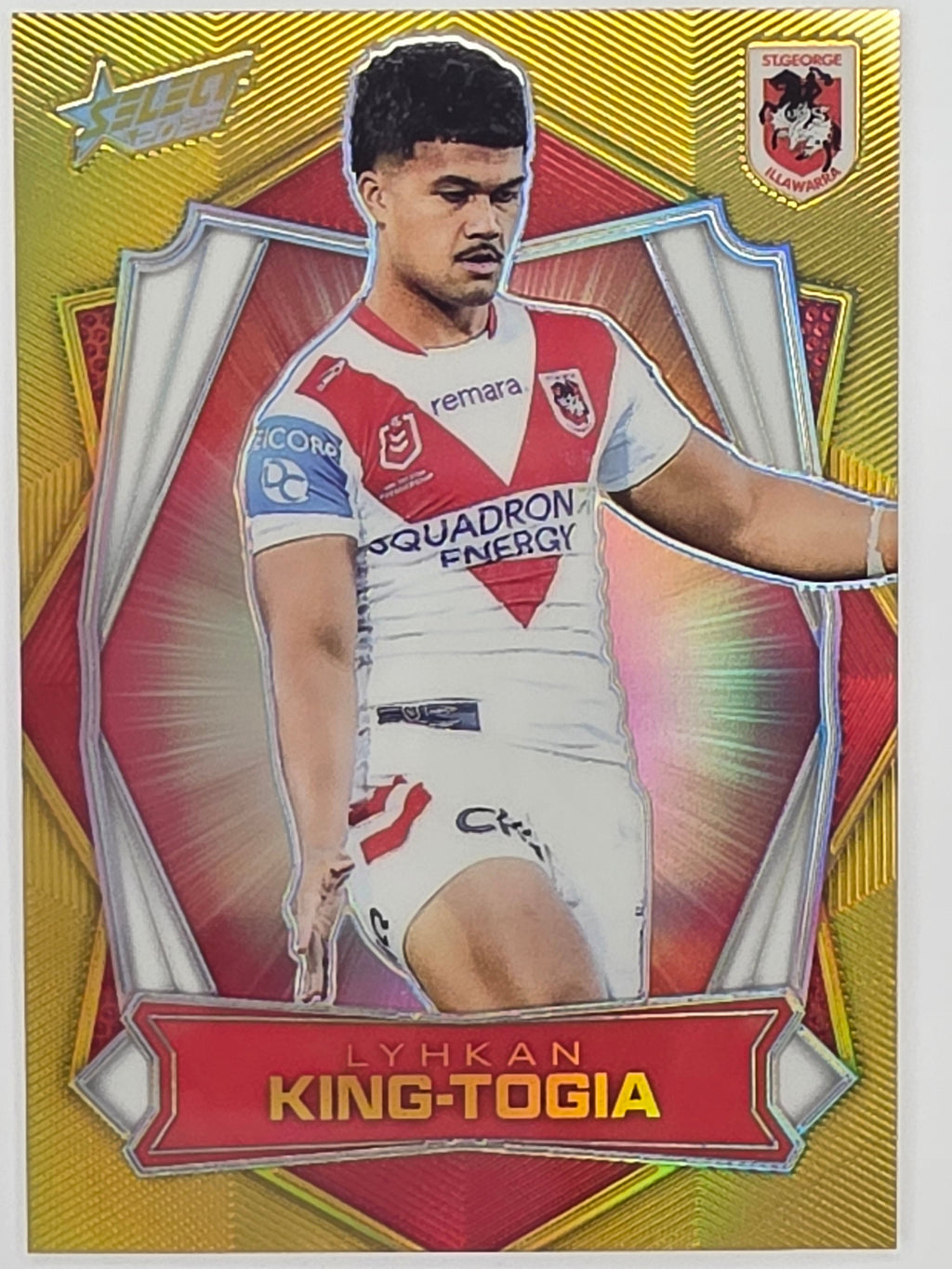 NRL 2026 League Heroes | Luminous | #L164 | Lyhkan King-Togia | St George Dragons