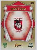 NRL 2026 League Heroes | Luminous | #L164 | Lyhkan King-Togia | St George Dragons