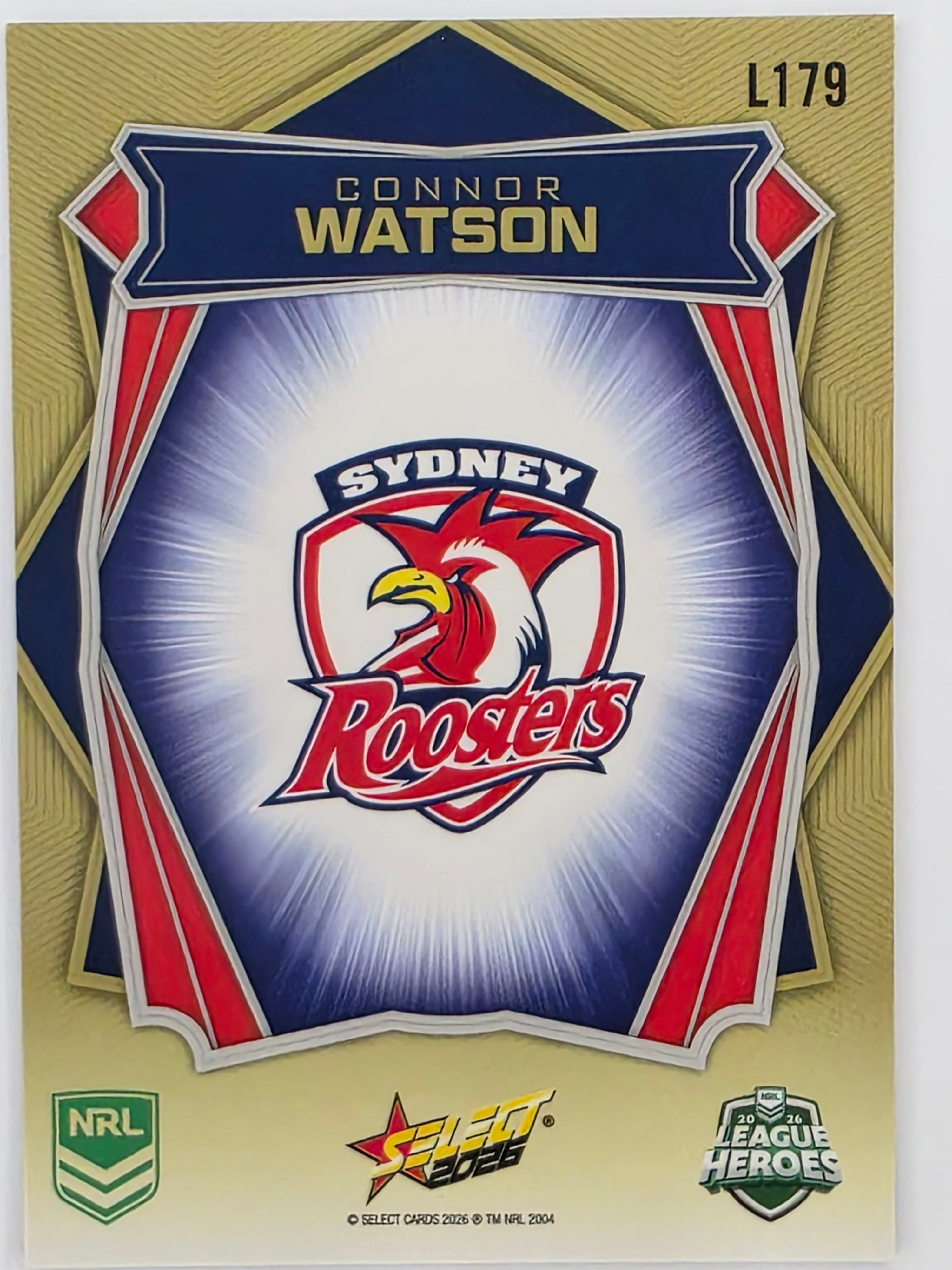 NRL 2026 League Heroes | Luminous | #L179 | Connor Watson | Sydney Roosters
