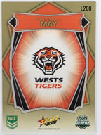 NRL 2026 League Heroes | Luminous | #L200 | Terrell May | Wests Tigers