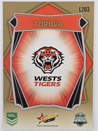 NRL 2026 League Heroes | Luminous | #L203 | Sunia Turuva | Wests Tigers