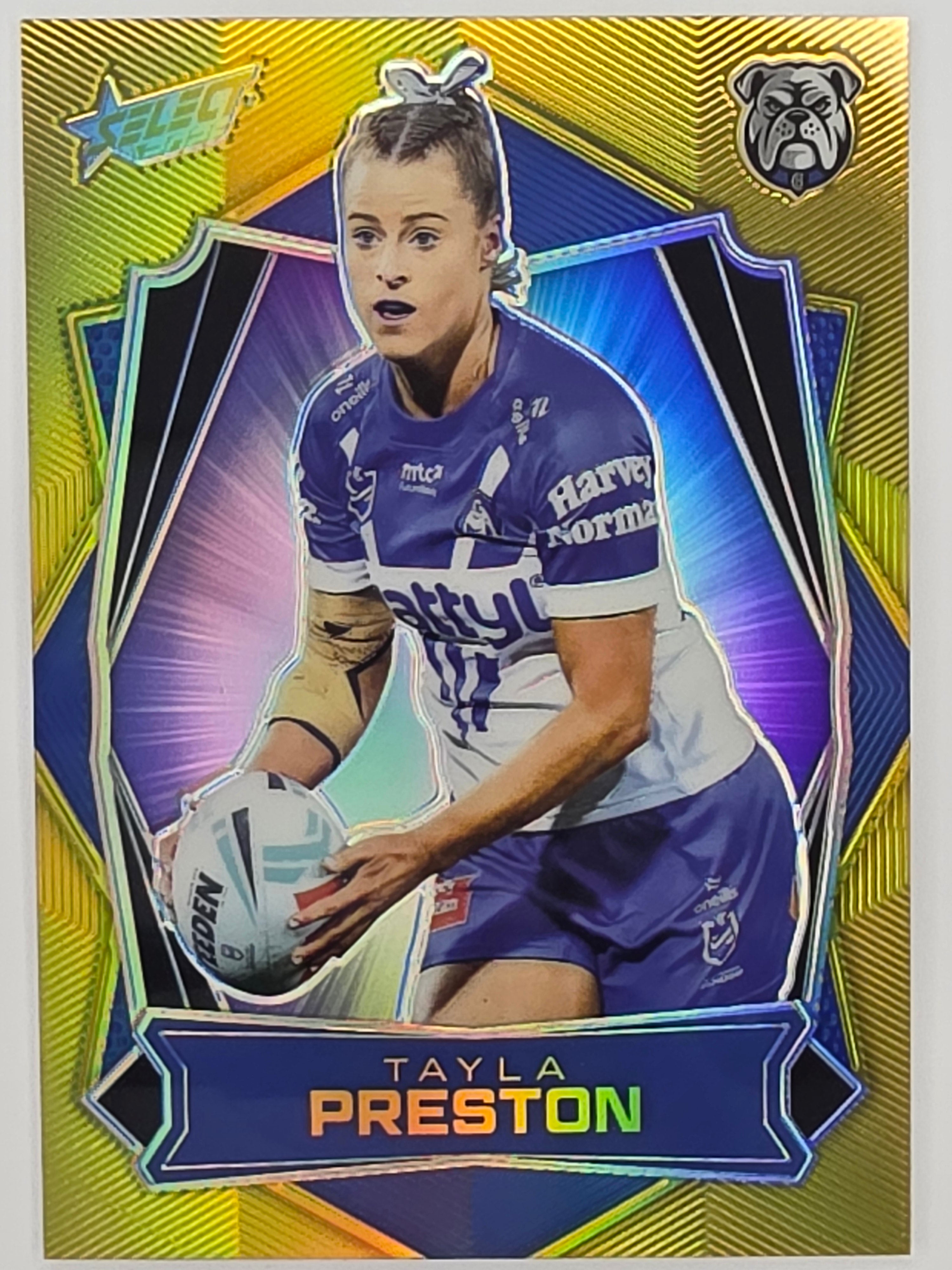 NRL 2026 League Heroes | Luminous | #L209 | Tayla Preston | NRLW Canterbury Bulldogs