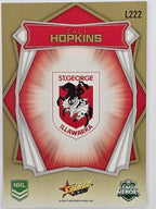NRL 2026 League Heroes | Luminous | #L222 | Zali Hopkins | NRLW St George Dragons