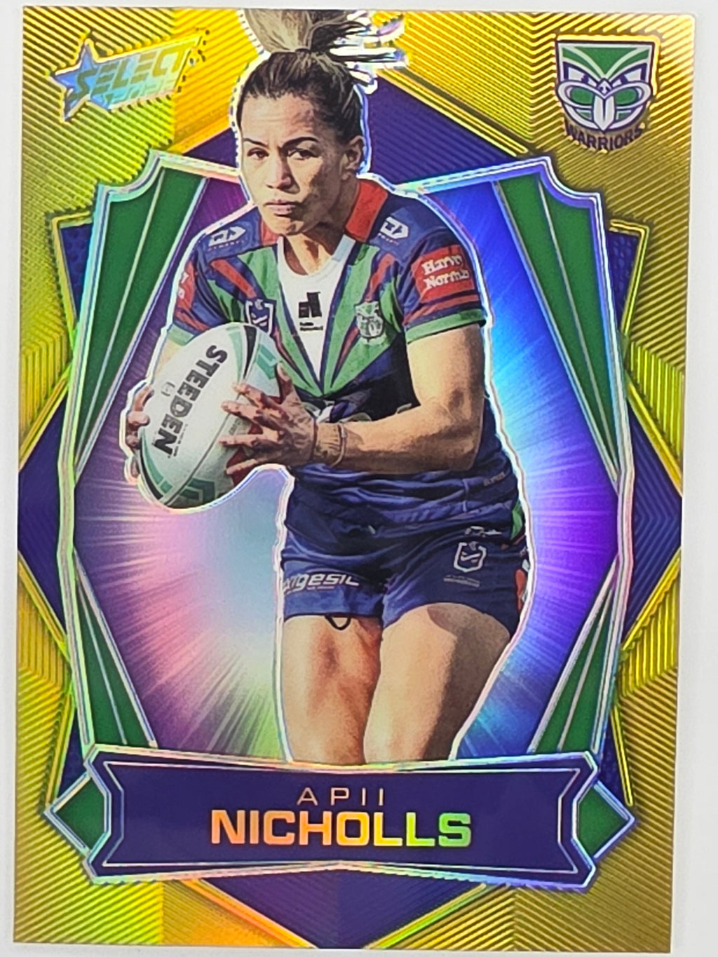 NRL 2026 League Heroes | Luminous | #L226 | Apii Nicholls | NRLW New Zealand Warriors