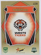 NRL 2026 League Heroes | Luminous | #L228 | Sarah Togatuki | NRLW Wests Tigers
