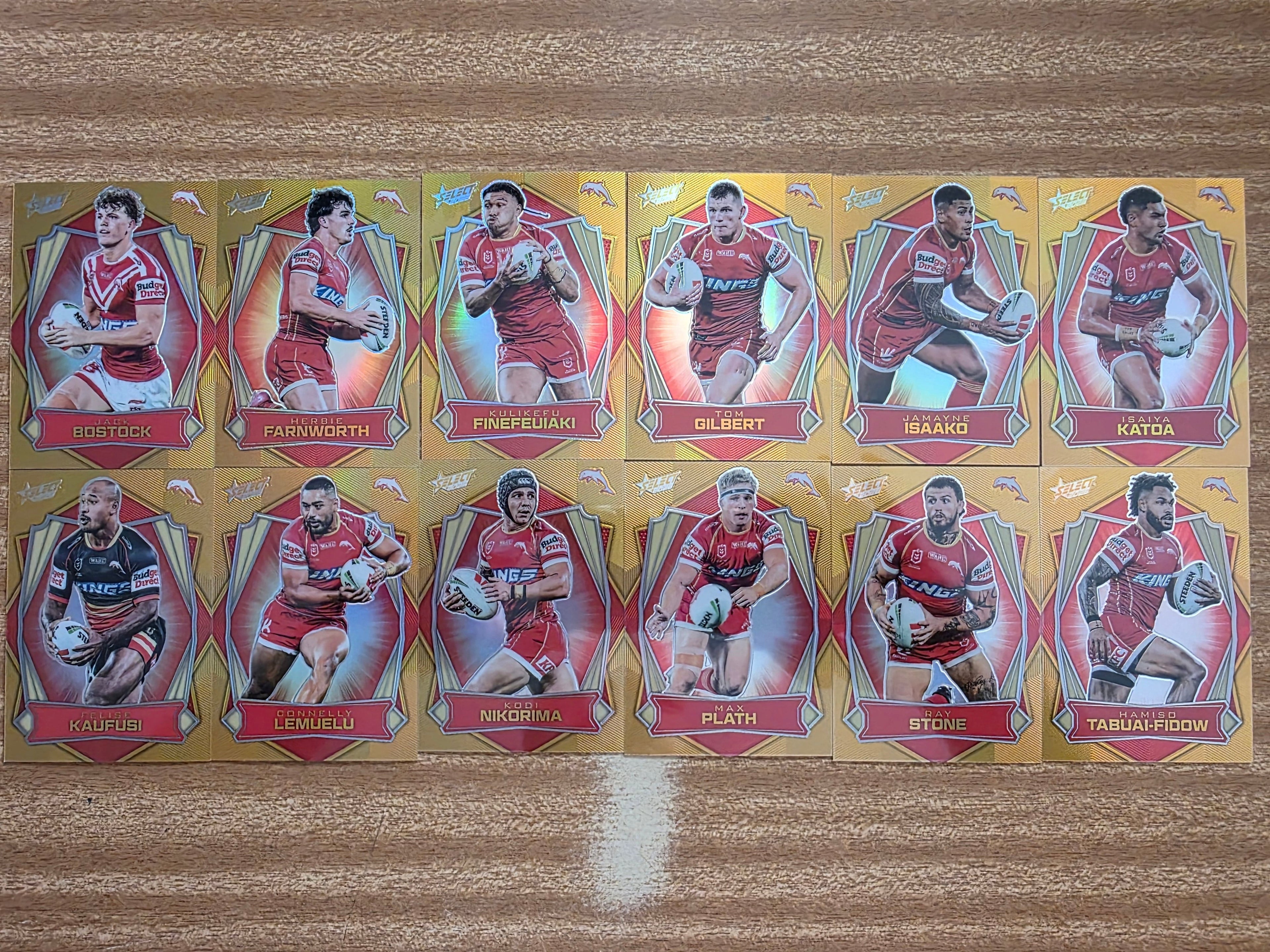 NRL 2026 League Heroes | Luminous Team Set (12 Cards)| Redcliffe Dolphins