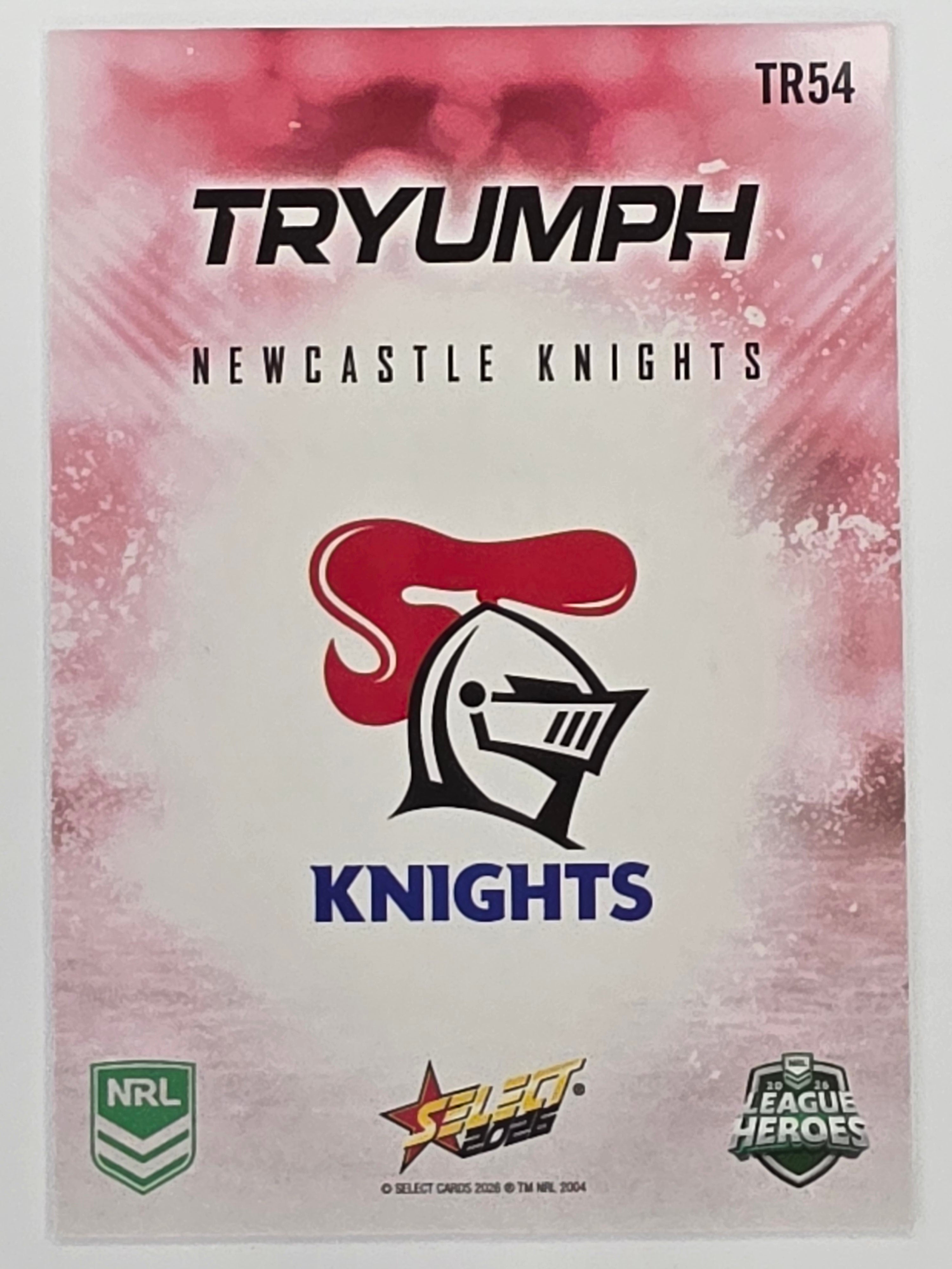 NRL 2026 League Heroes | Tryumph | #TR54 | Team | Newcastle Knights