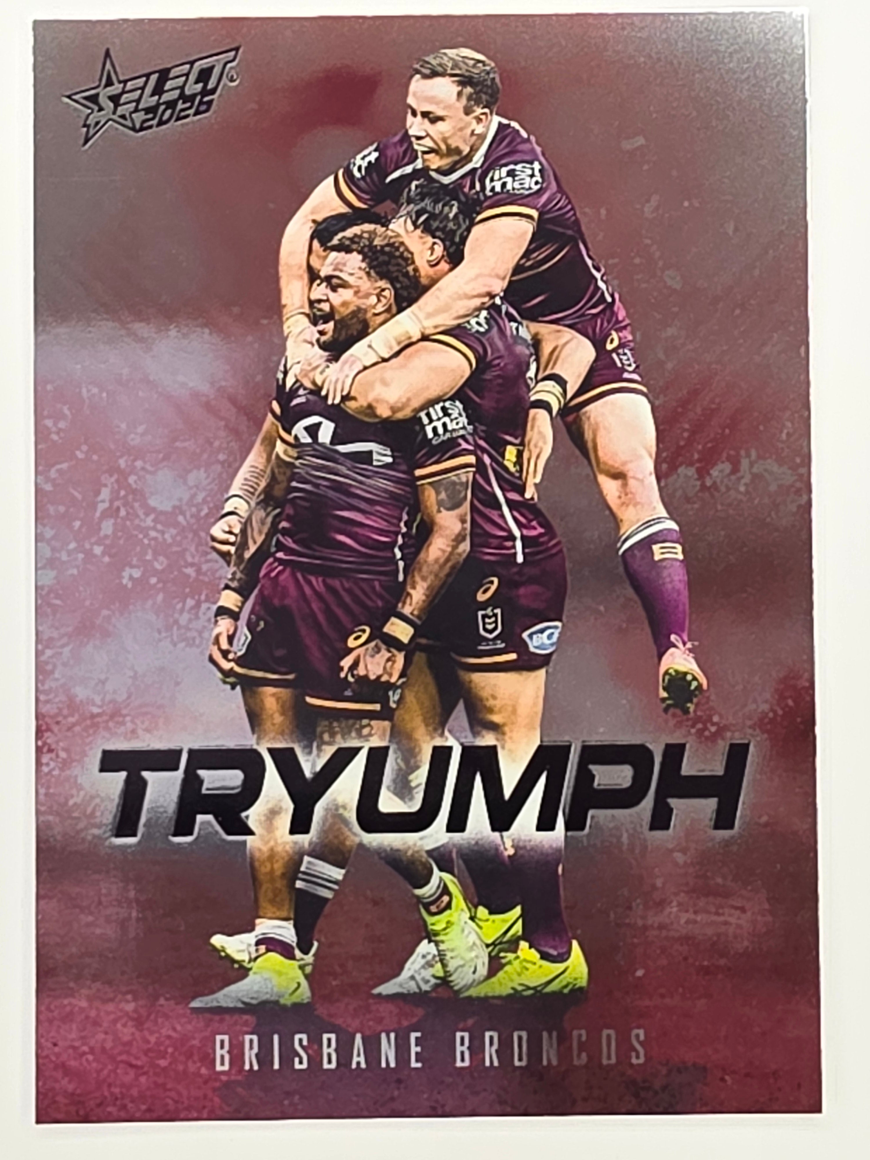 NRL 2026 League Heroes | Tryumph | #TR6 | Team | Brisbane Broncos