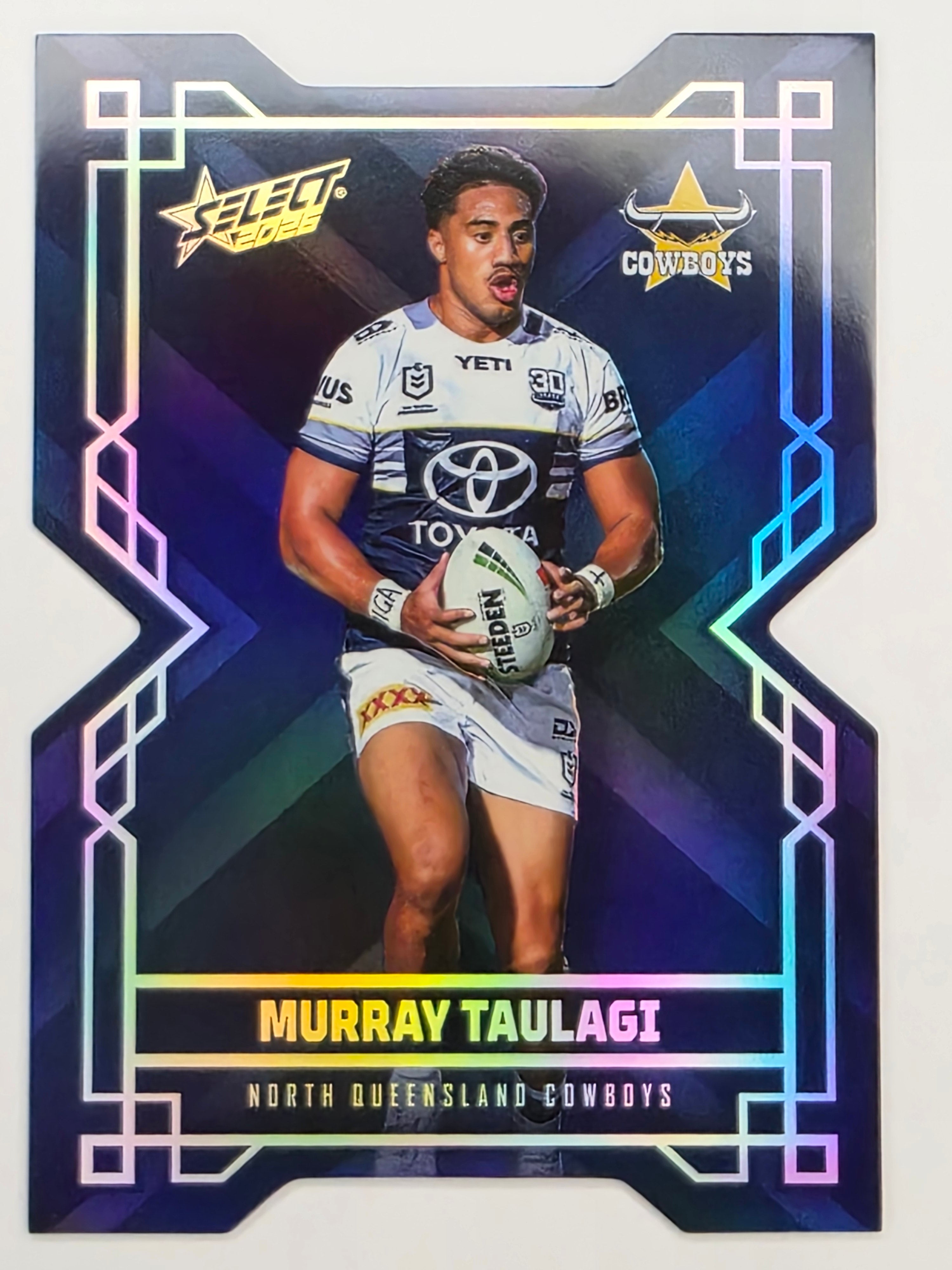 NRL 2026 League Heroes | Colours Diecut | #CD129 | Murray Taulagi | North Queensland Cowboys