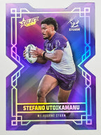 NRL 2026 League Heroes | Colours Diecut | #CD104 | Stefano Utoikamanu | Melbourne Storm