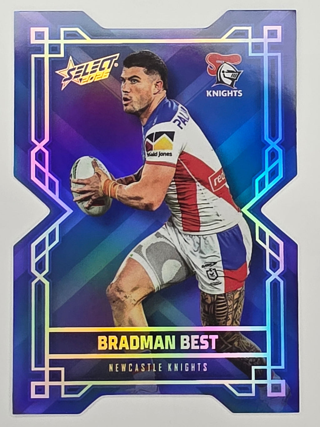 NRL 2026 League Heroes | Colours Diecut | #CD105 | Bradman Best | Newcastle Knights