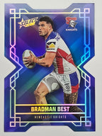 NRL 2026 League Heroes | Colours Diecut | #CD105 | Bradman Best | Newcastle Knights
