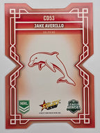 NRL 2026 League Heroes | Colours Diecut | #CD53 | Jake Averillo | Dolphins