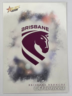 NRL 2026 League Heroes | Base | #001 | Logo | Brisbane Broncos