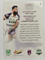NRL 2026 League Heroes | Base | #003 | Payne Haas | Brisbane Broncos