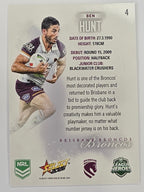 NRL 2026 League Heroes | Base | #004 | Ben Hunt | Brisbane Broncos