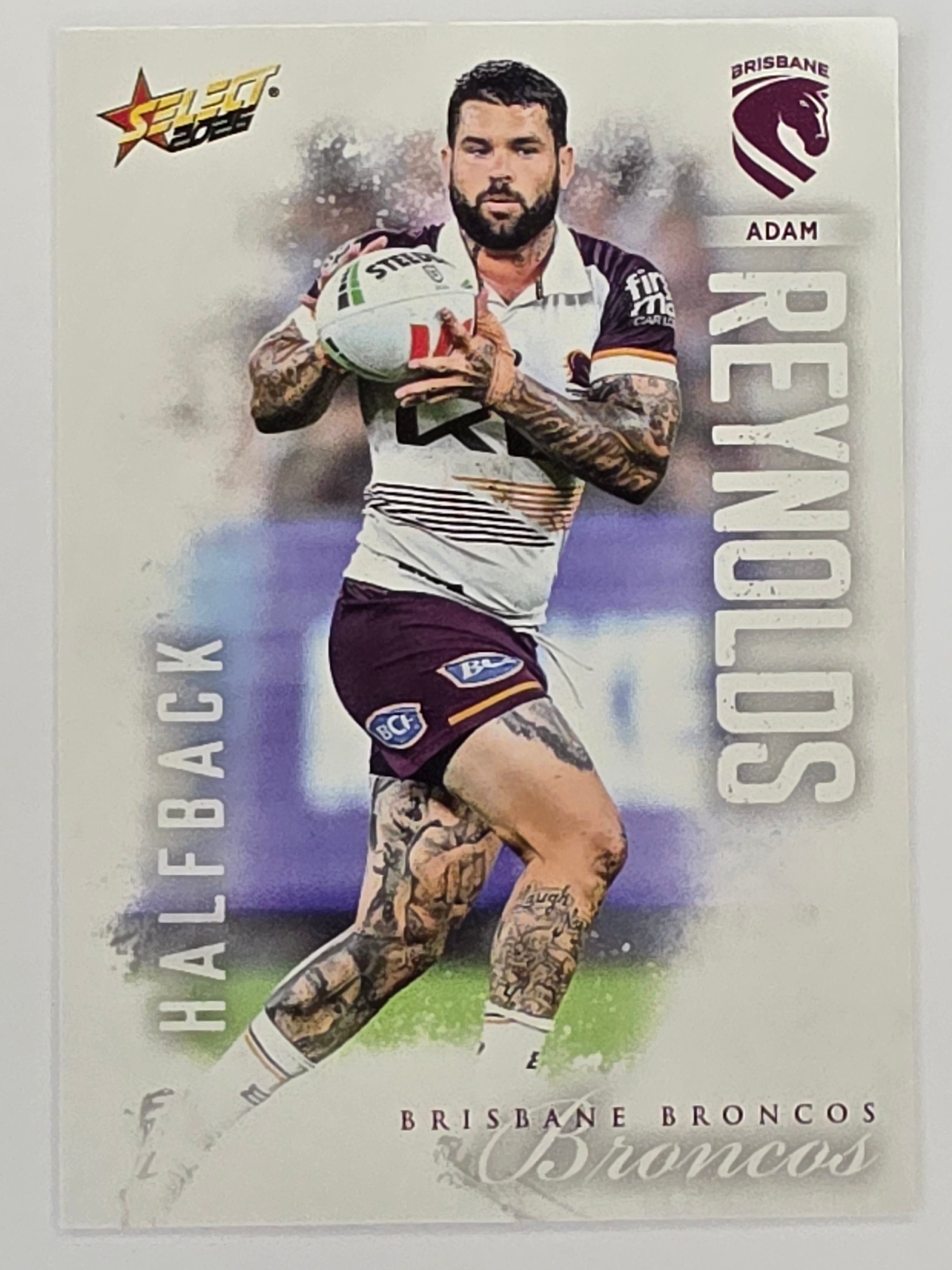 NRL 2026 League Heroes | Base | #007 |Adam Reynolds | Brisbane Broncos