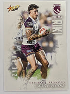 NRL 2026 League Heroes | Base | #008 | Jordan Riki | Brisbane Broncos