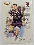 NRL 2026 League Heroes | Base | #009 | Gehamat Shibasaki | Brisbane Broncos
