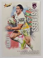 NRL 2026 League Heroes | Base | #010 | Kotoni Staggs | Brisbane Broncos