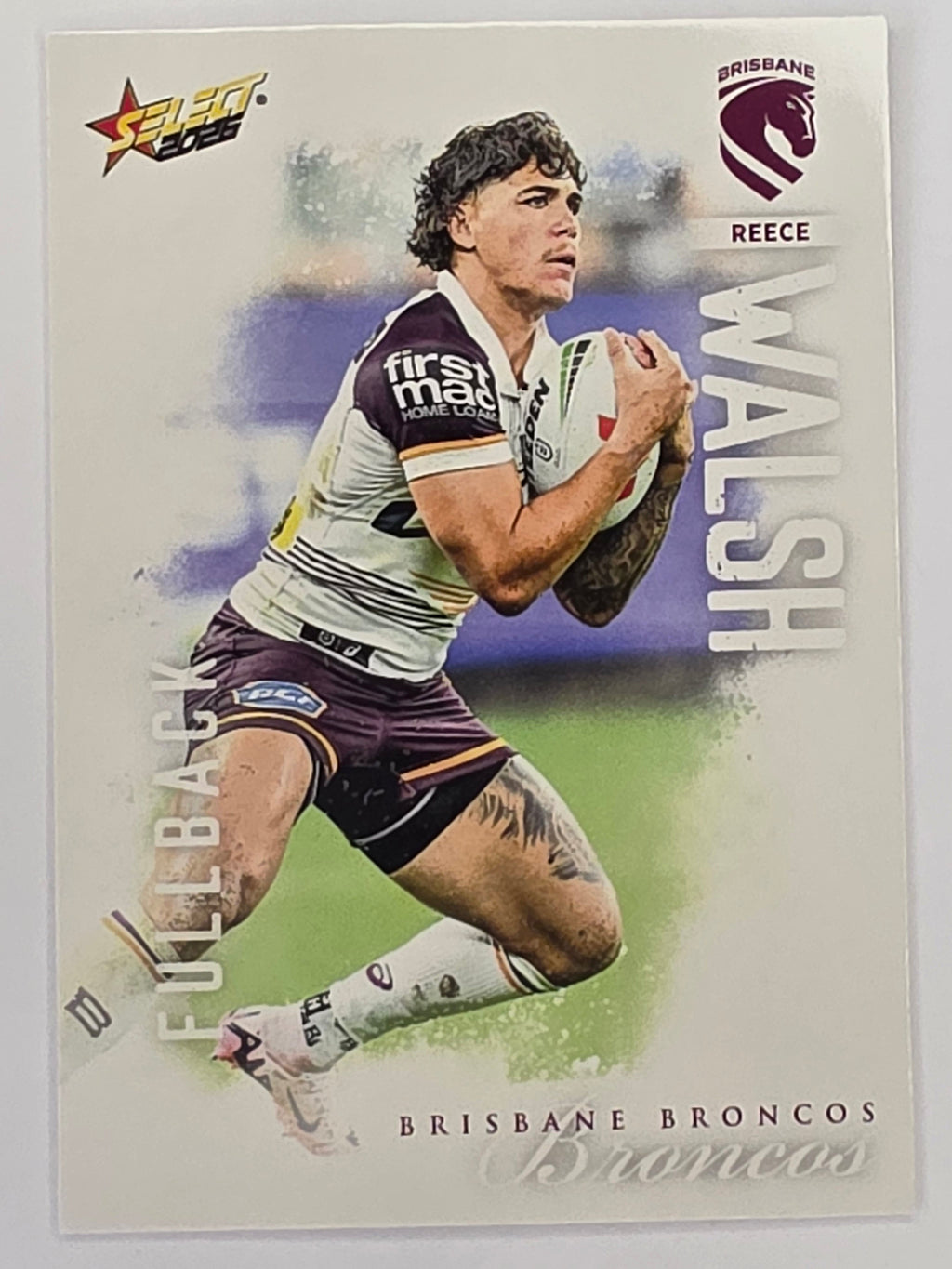NRL 2026 League Heroes | Base | #011 | Reece Walsh | Brisbane Broncos