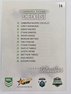 NRL 2026 League Heroes | Base | #014 | Logo | Canberra Raiders