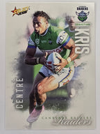 NRL 2026 League Heroes | Base | #016 | Sebastian Kris | Canberra Raiders