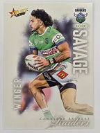 NRL 2026 League Heroes | Base | #018 | Xavier Savage | Canberra Raiders