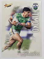 NRL 2026 League Heroes | Base | #024 | Matthew Timoko | Canberra Raiders