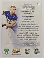 NRL 2026 League Heroes | Base | #031 | Bailey Hayward | Canterbury Bulldogs