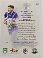 NRL 2026 League Heroes | Base | #033 | Max King | Canterbury Bulldogs