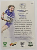 NRL 2026 League Heroes | Base | #035 | Kurt Mann | Canterbury Bulldogs