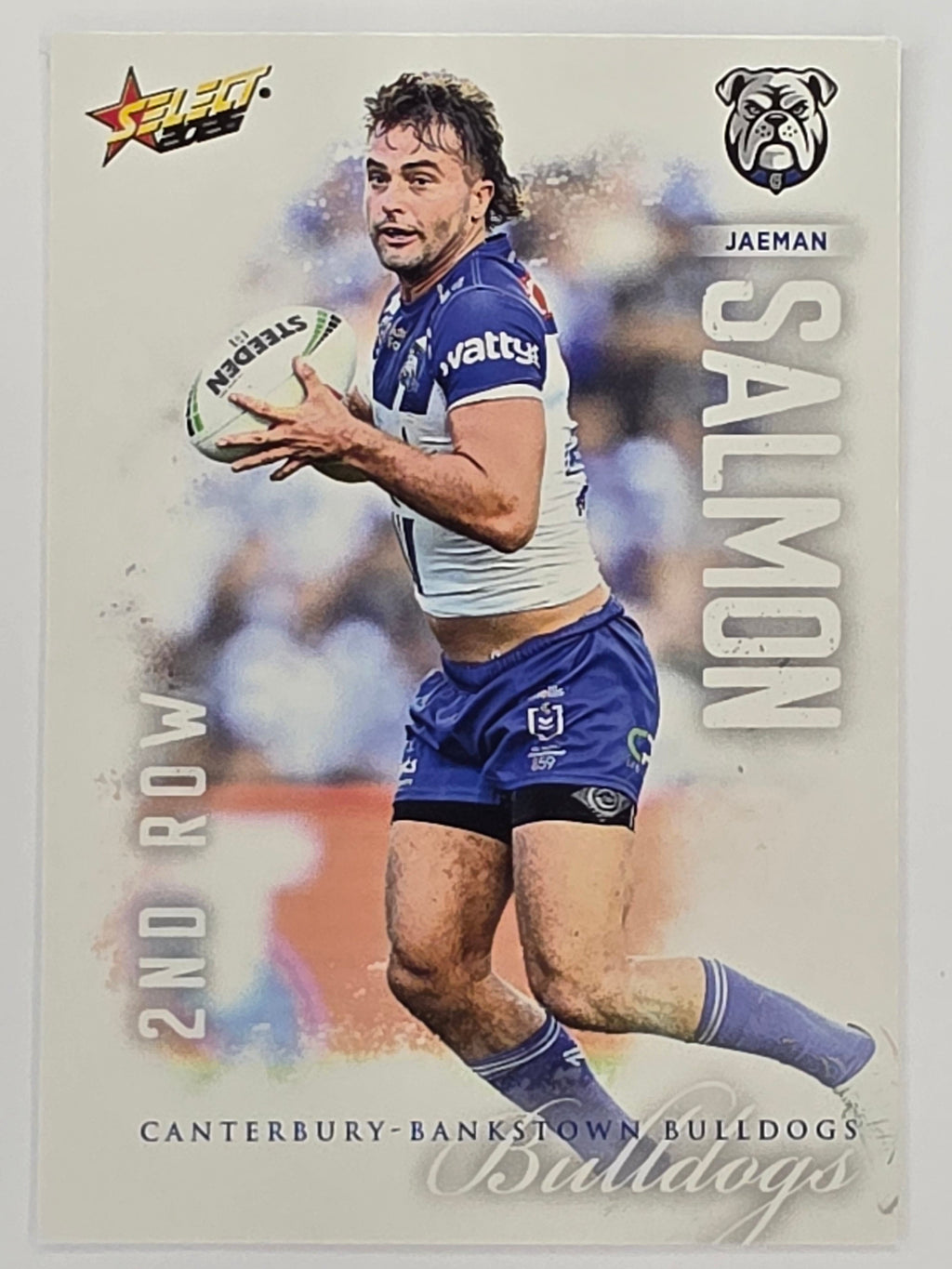 NRL 2026 League Heroes | Base | #037 | Jaeman Salmon | Canterbury Bulldogs