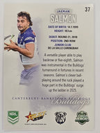 NRL 2026 League Heroes | Base | #037 | Jaeman Salmon | Canterbury Bulldogs