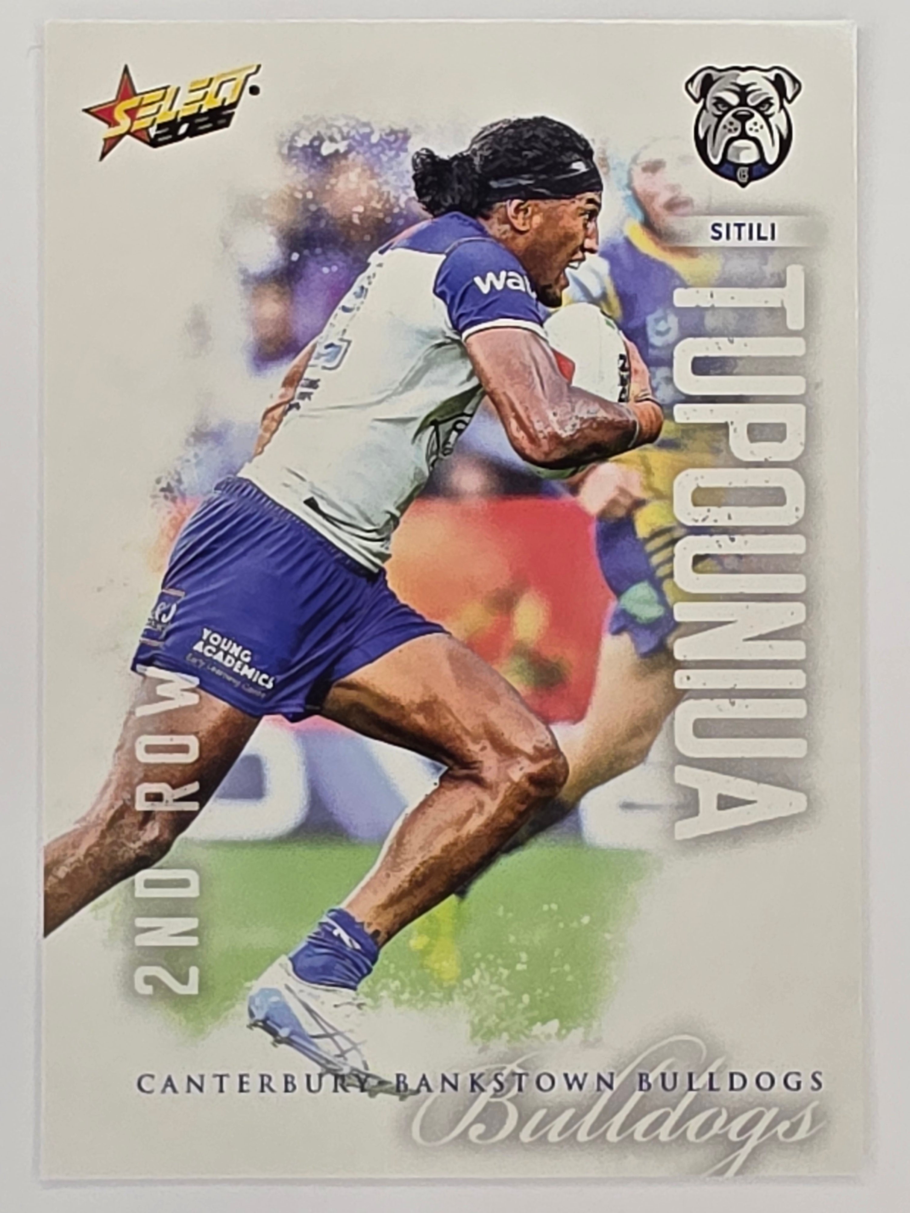 NRL 2026 League Heroes | Base | #039 | Sitili Tupouniua | Canterbury Bulldogs