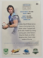 NRL 2026 League Heroes | Base | #044 | Nicholas Hynes | Cronulla Sharks